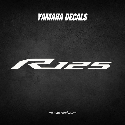 Yamaha R125 Decal | High Quality Aftermarket Decals 2018+